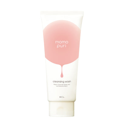 Momopuri Cleansing Foam with Peach Ceramide (150g)