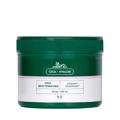Cica Mild Toner Pad (60 sheets)