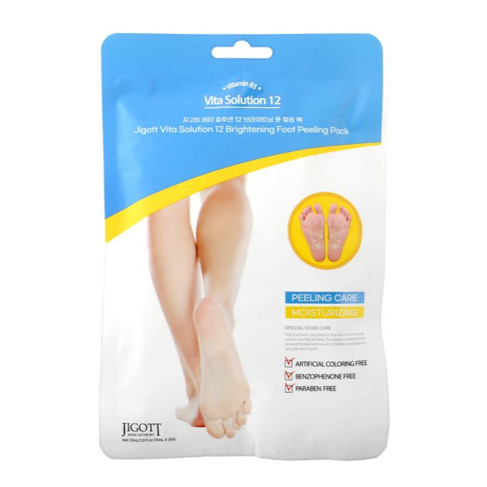 Vita Solution 12 Brightening Foot Peeling Pack (1 pair)